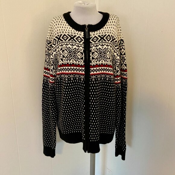 Ice Wear Men Sweater Magnus Wool Zip Norwegian Sweatshirt Black XL Maxwin Fish - Picture 12 of 16